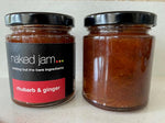 rhubarb and ginger jam