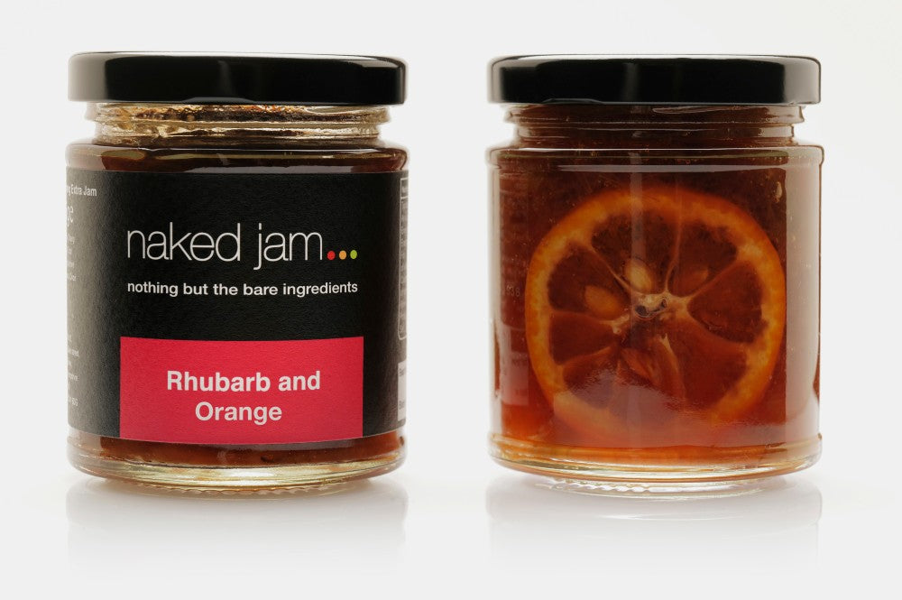 Bright, intense, sharp rhubarb & succulent, Seville orange – A sweet artisan treat for the tastebuds 